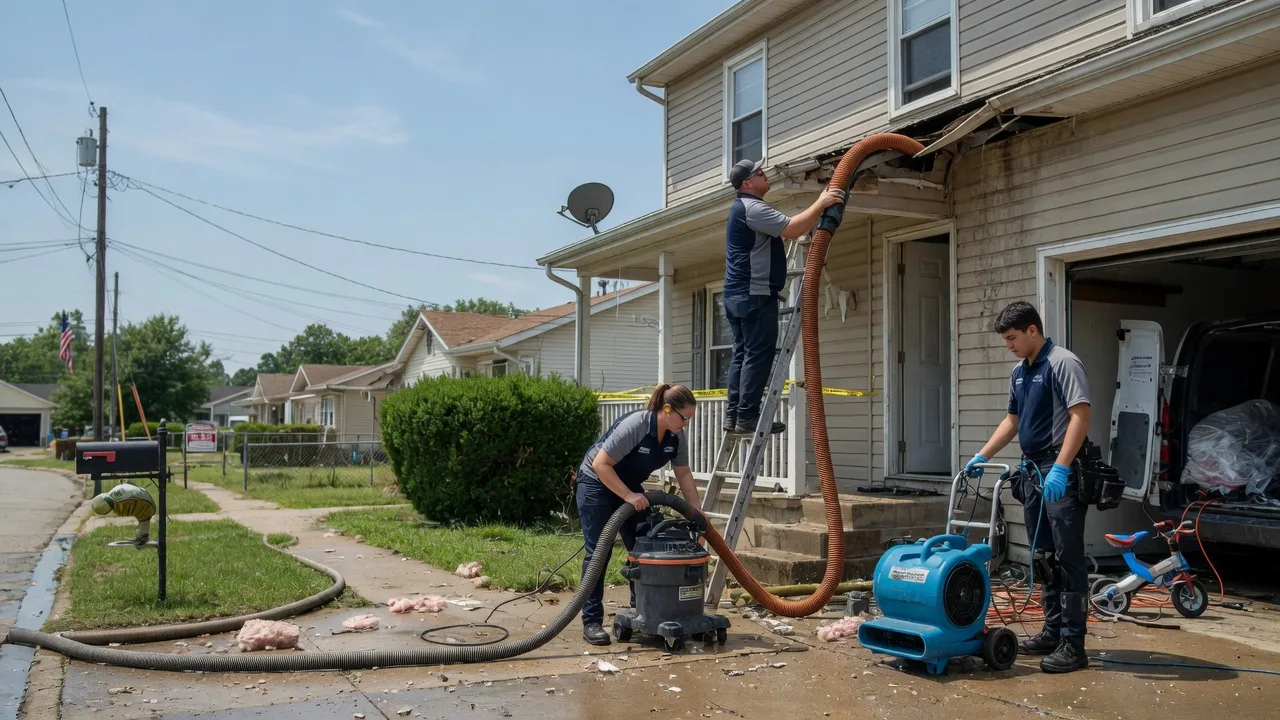 Water Damage Restoration in Fairchance, PA near me